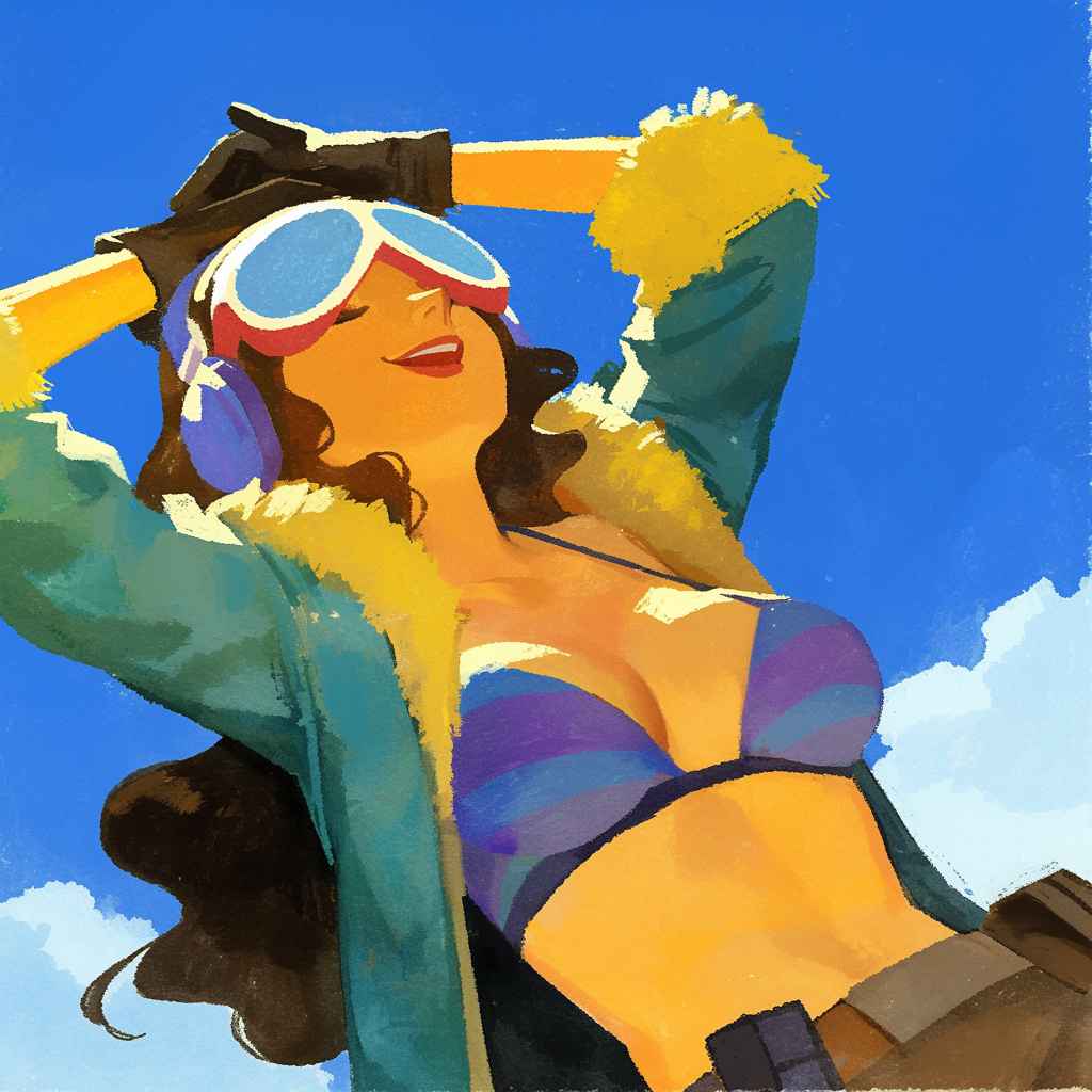 Example of an image generated in MidJourney