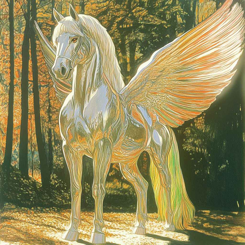 Example of an image generated in MidJourney