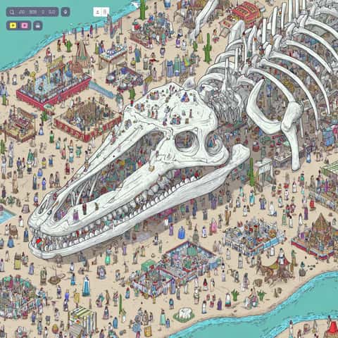 Example of an image generated in MidJourney