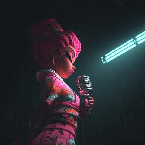 Example of an image generated in MidJourney