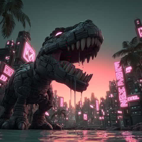 Example of an image generated in MidJourney