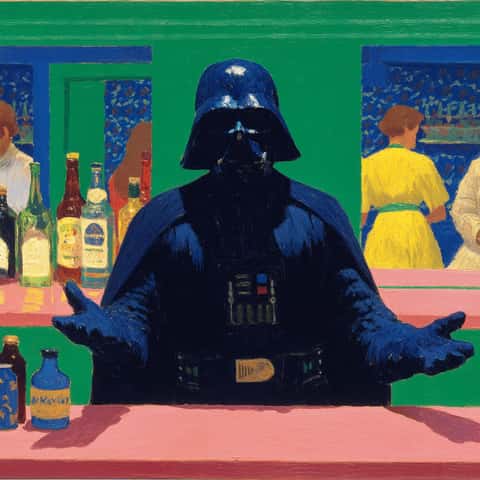 Example of an image generated in MidJourney