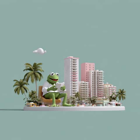 Example of an image generated in MidJourney