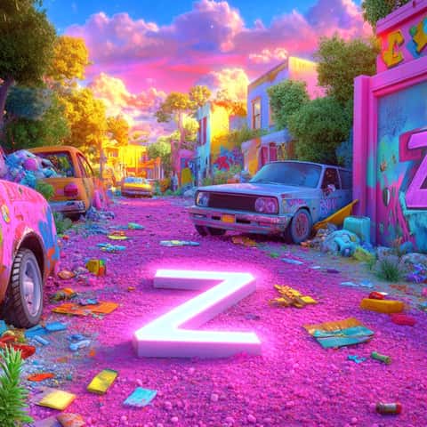 Example of an image generated in MidJourney