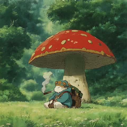 Example of an image generated in MidJourney