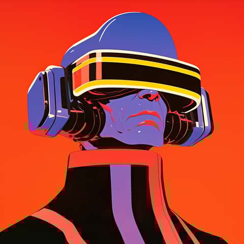 Example of an image generated in MidJourney
