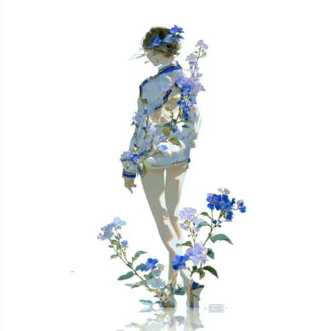 Example of an image generated in MidJourney