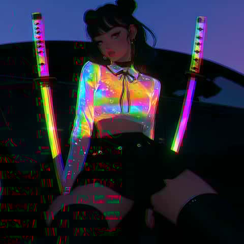 Example of an image generated in MidJourney