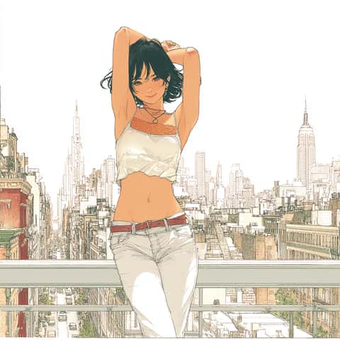 Example of an image generated in MidJourney