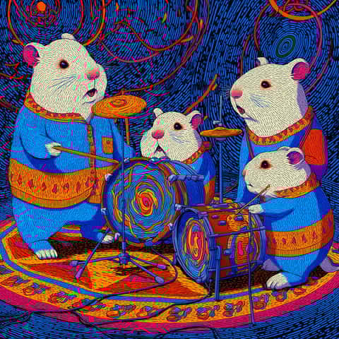 Example of an image generated in MidJourney