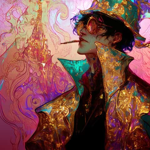 Example of an image generated in MidJourney