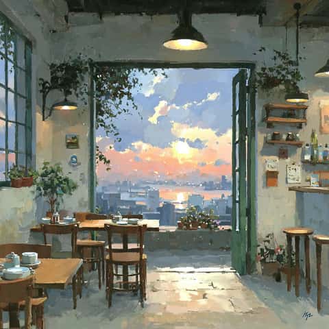 Example of an image generated in MidJourney