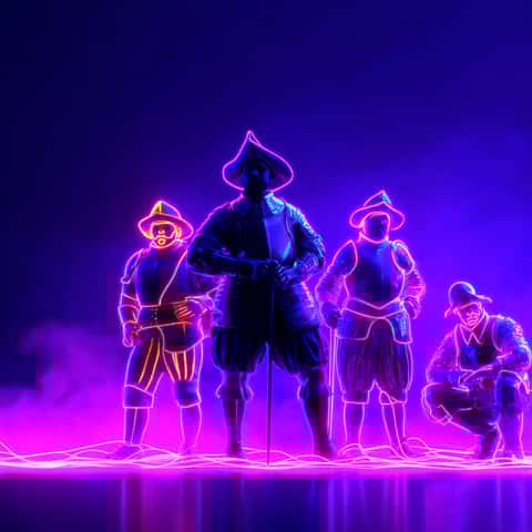 Example of an image generated in MidJourney