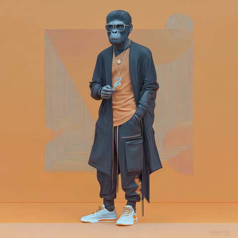 Example of an image generated in MidJourney