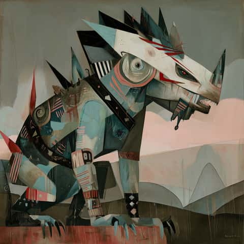 Example of an image generated in MidJourney