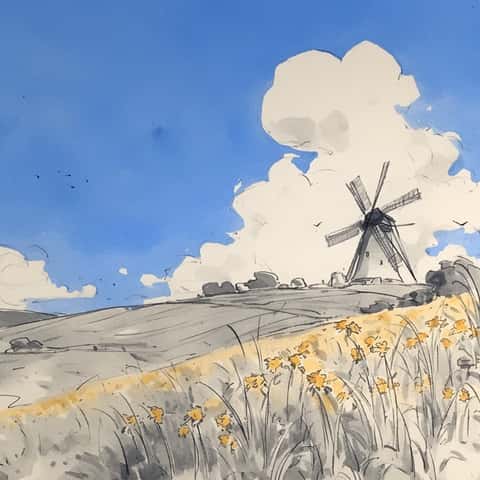 Example of an image generated in MidJourney