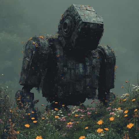Example of an image generated in MidJourney