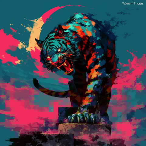 Example of an image generated in MidJourney