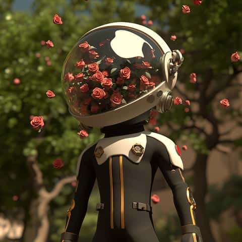 Example of an image generated in MidJourney