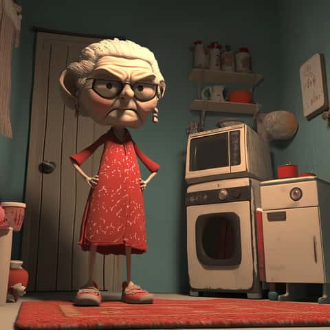 Example of an image generated in MidJourney