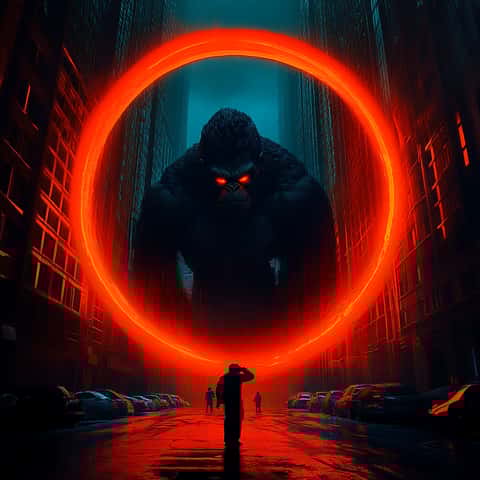 Example of an image generated in MidJourney