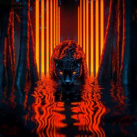 Example of an image generated in MidJourney