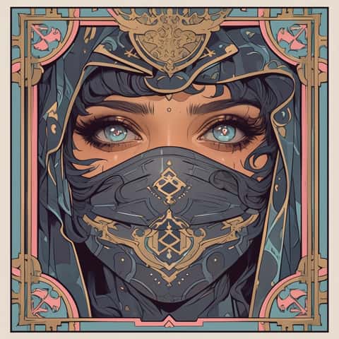 Example of an image generated in MidJourney