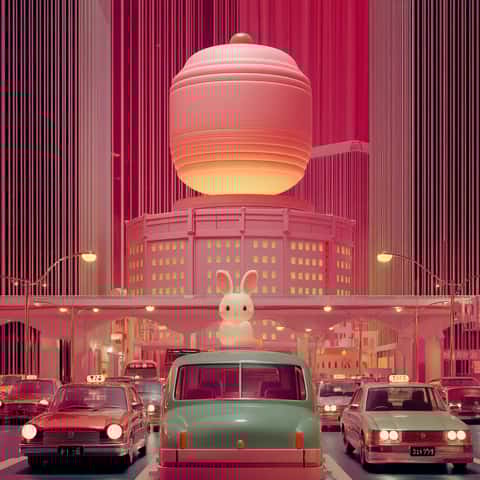 Example of an image generated in MidJourney