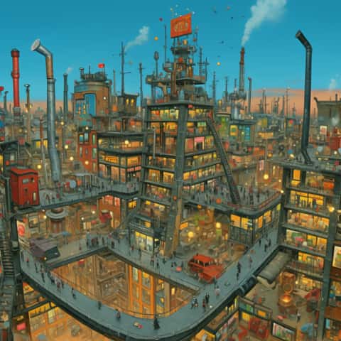 Example of an image generated in MidJourney