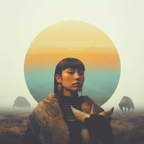 Example of an image generated in MidJourney