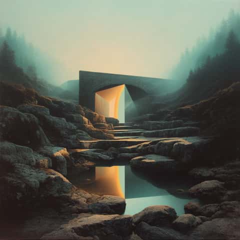 Example of an image generated in MidJourney