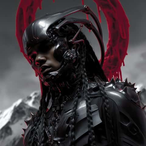 Example of an image generated in MidJourney