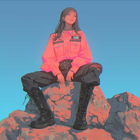 Example of an image generated in MidJourney