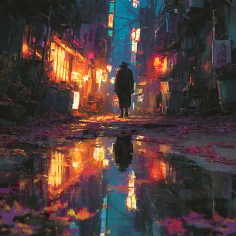 Example of an image generated in MidJourney