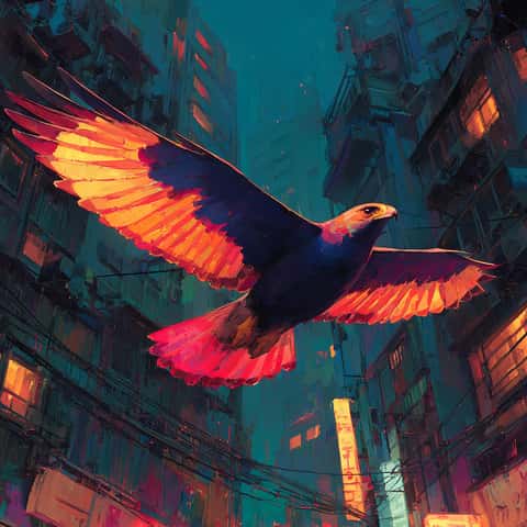 Example of an image generated in MidJourney