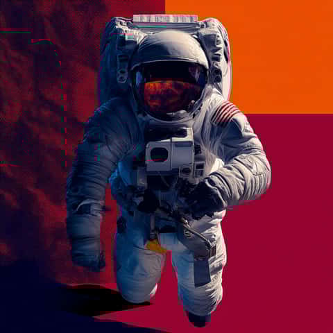 Example of an image generated in MidJourney