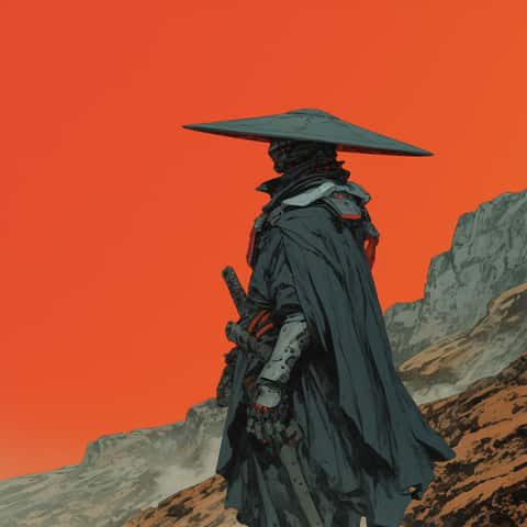 Example of an image generated in MidJourney