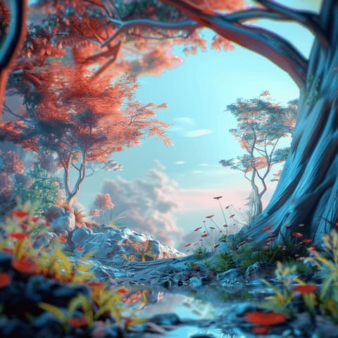 Example of an image generated in MidJourney