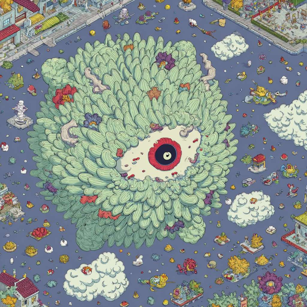 Example of an image generated in MidJourney