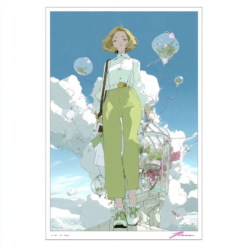 Example of an image generated in MidJourney