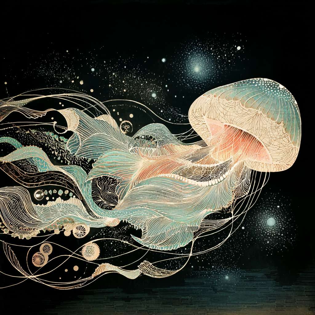 Example of an image generated in MidJourney