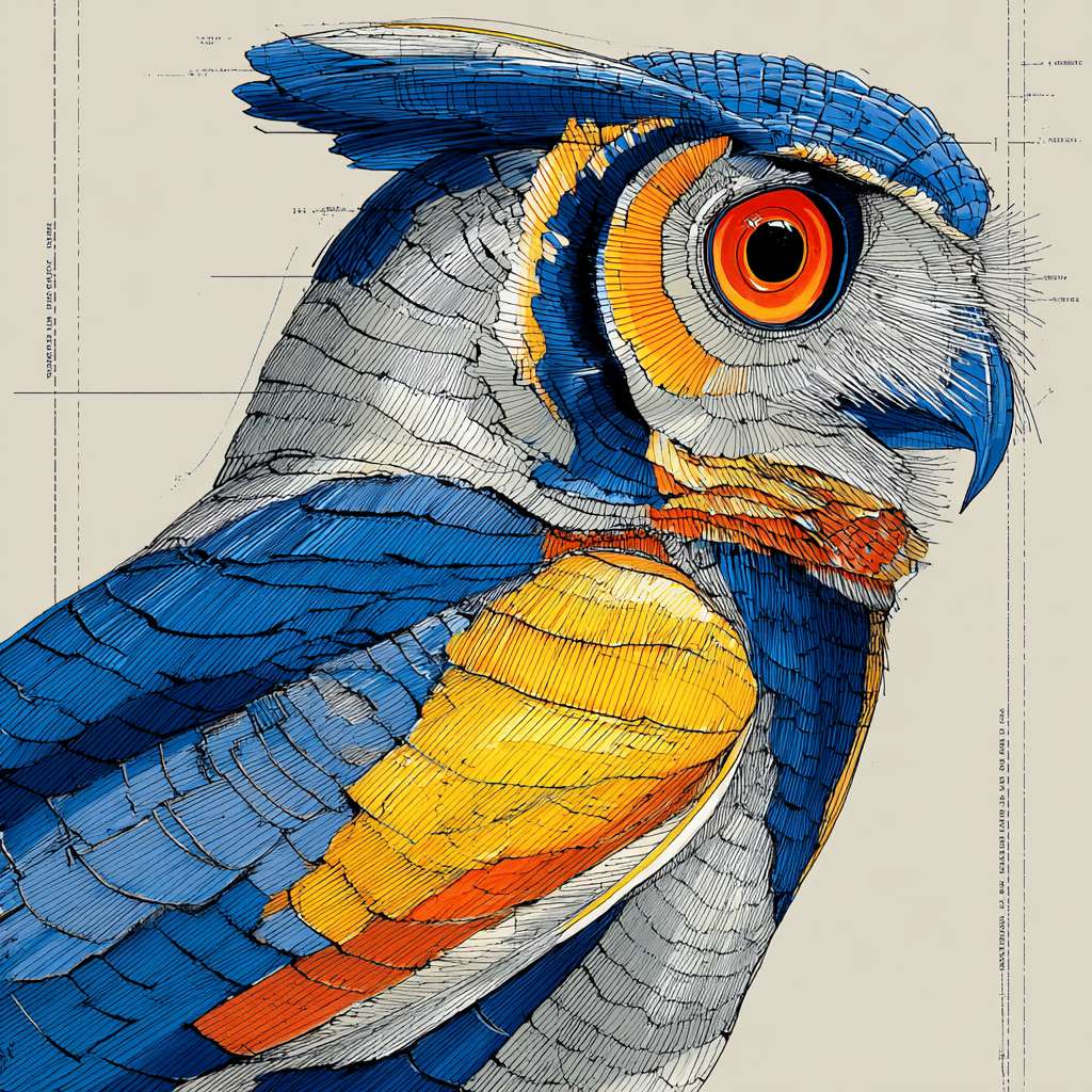Example of an image generated in MidJourney