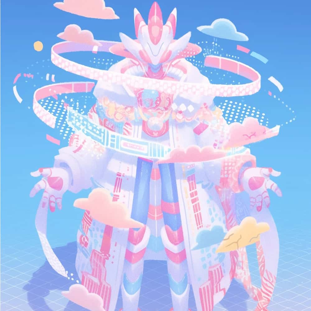 Example of an image generated in MidJourney