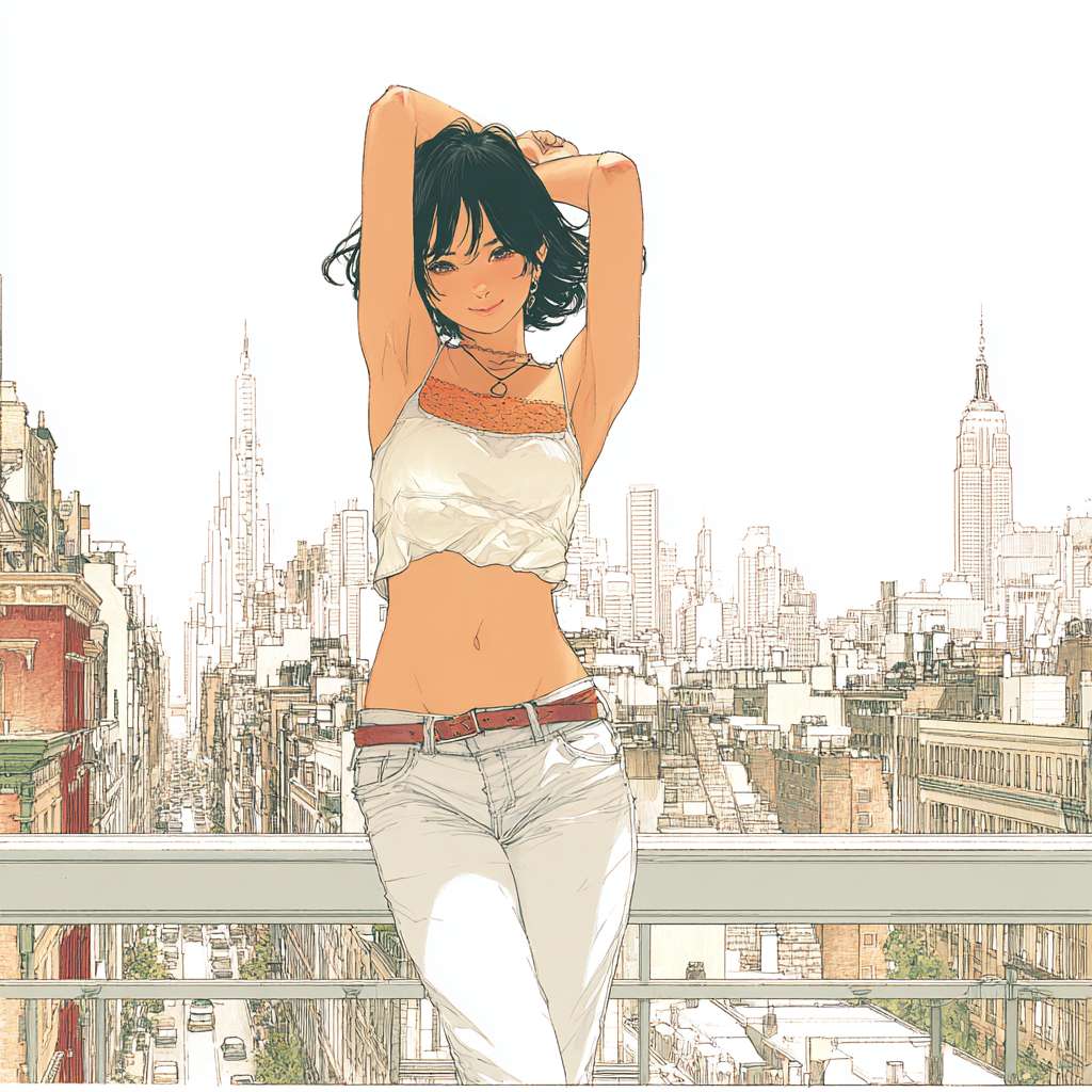 Example of an image generated in MidJourney
