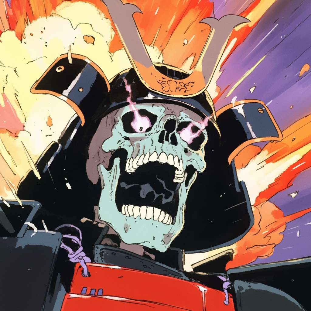 Example of an image generated in MidJourney