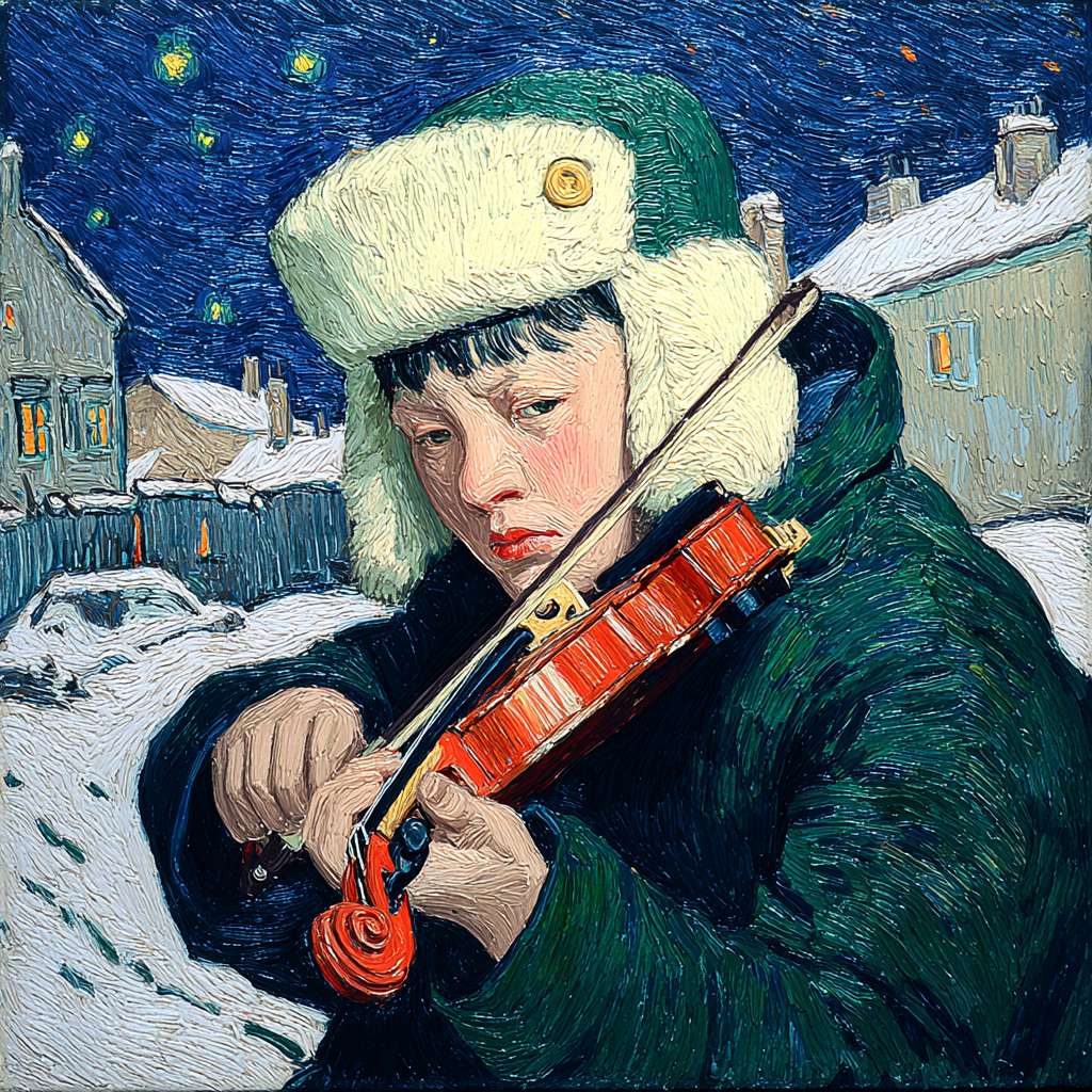 Example of an image generated in MidJourney