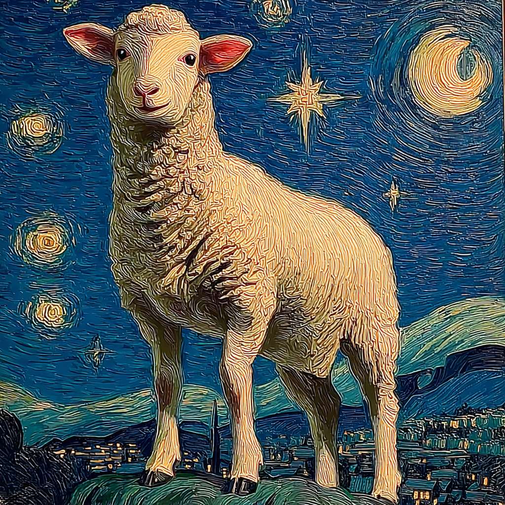 Example of an image generated in MidJourney
