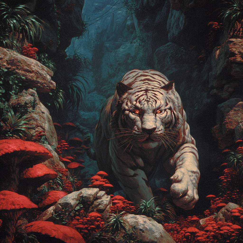 Example of an image generated in MidJourney