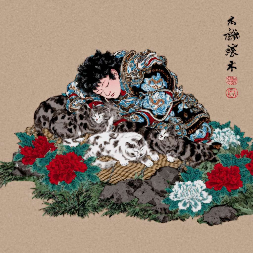 Example of an image generated in MidJourney