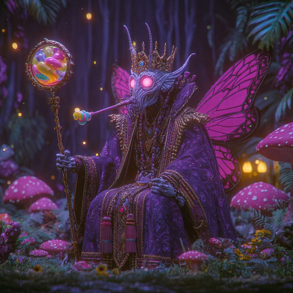 Example of an image generated in MidJourney